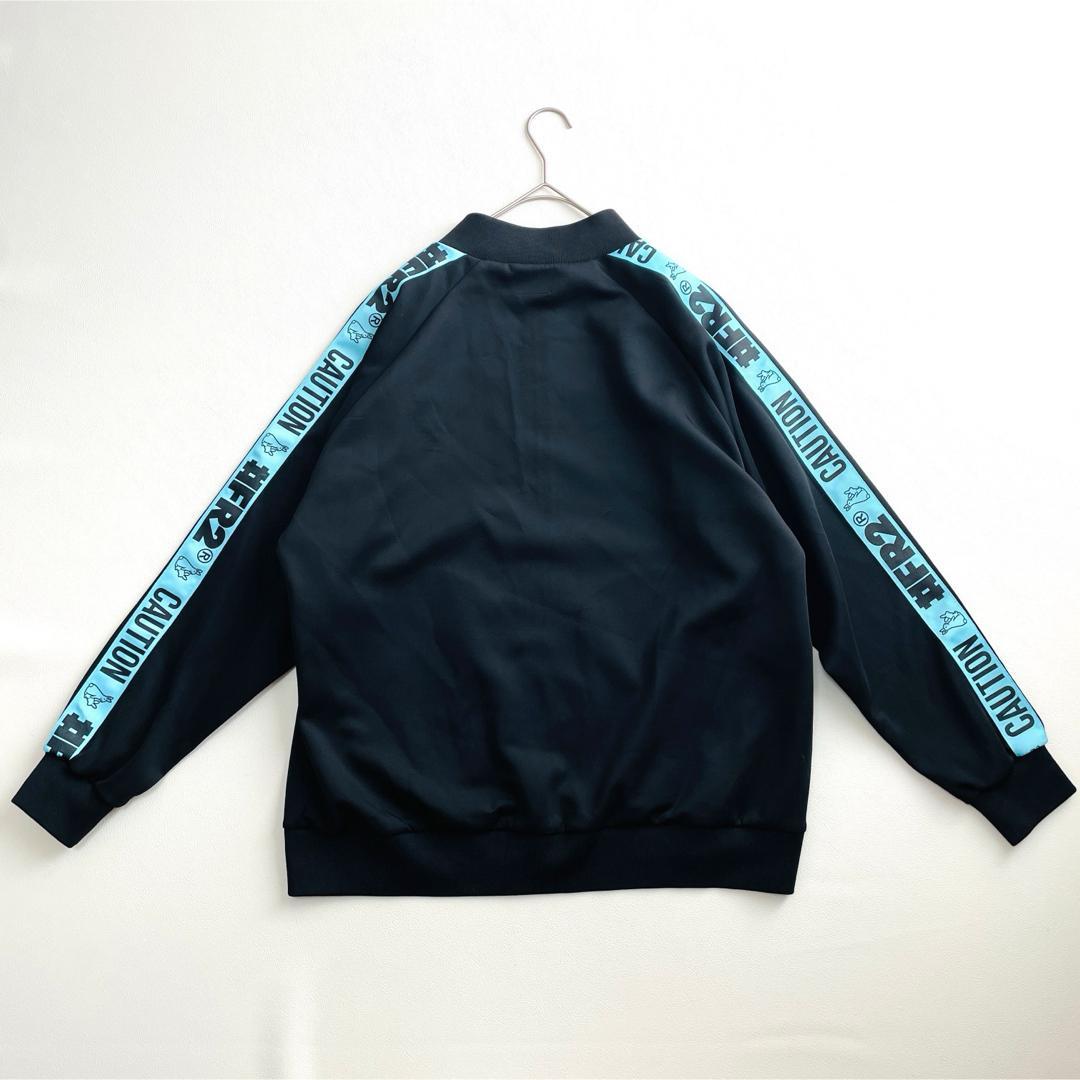 6726【極美品】#FR2 トラックジャケット　月桃　沖縄限定　ブラック ブルー