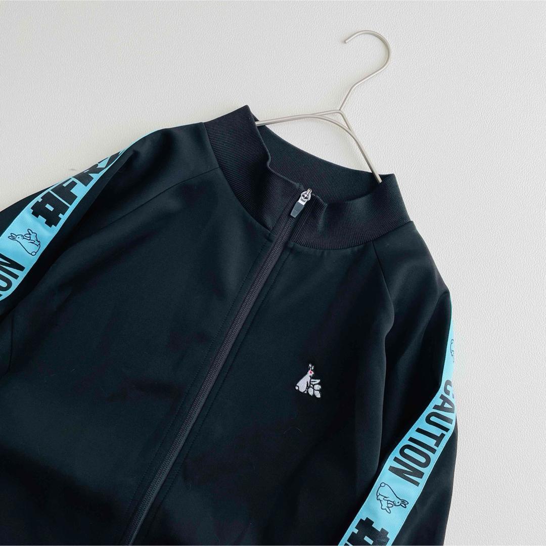 6726【極美品】#FR2 トラックジャケット　月桃　沖縄限定　ブラック ブルー