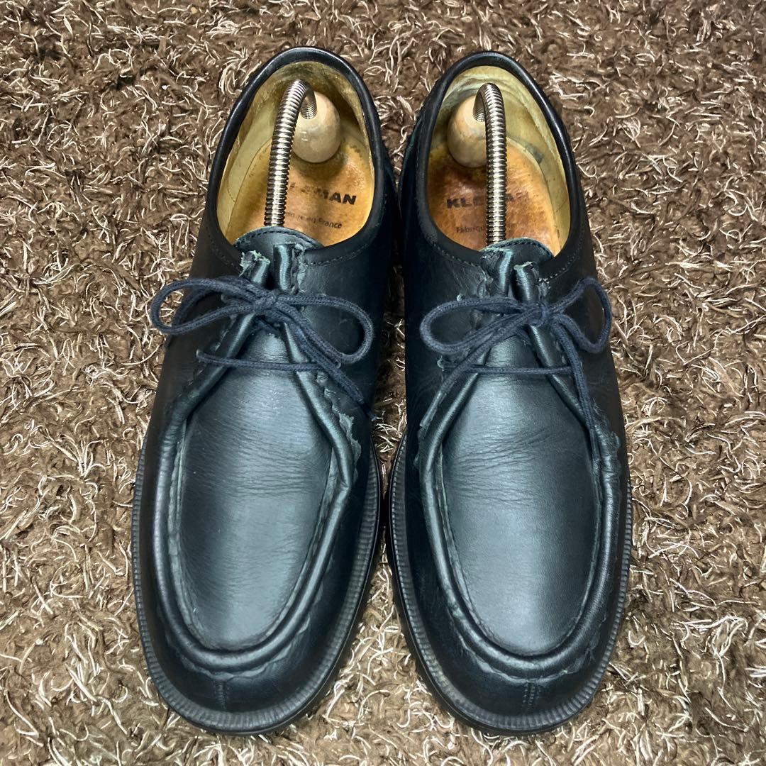 希少☆KLEMAN チロリアンシューズ レザー ブラック 41サイズ
