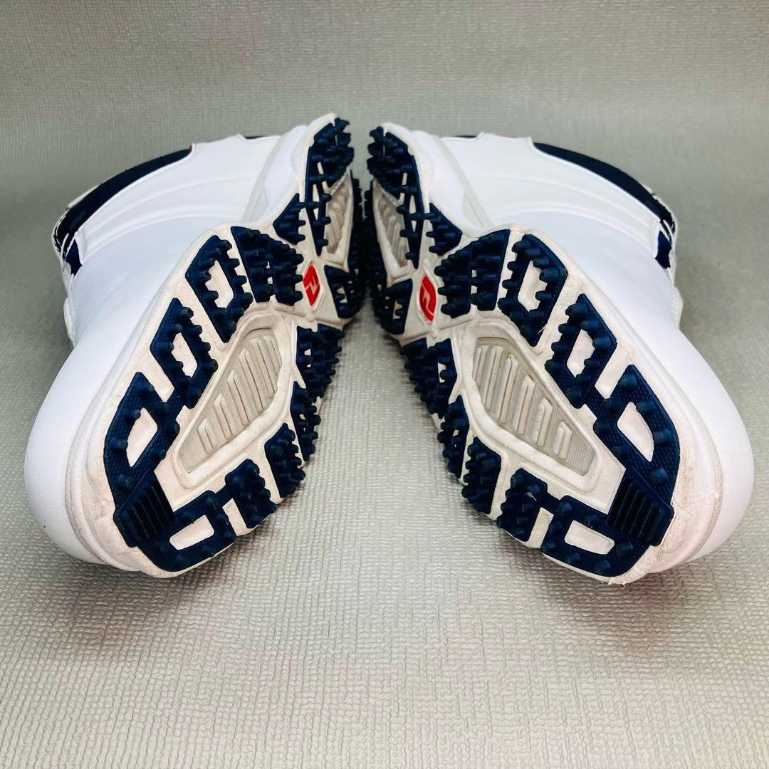 【美品】FOOT JOY 24.5cmフットジョイ スパイクレス　バックBOA