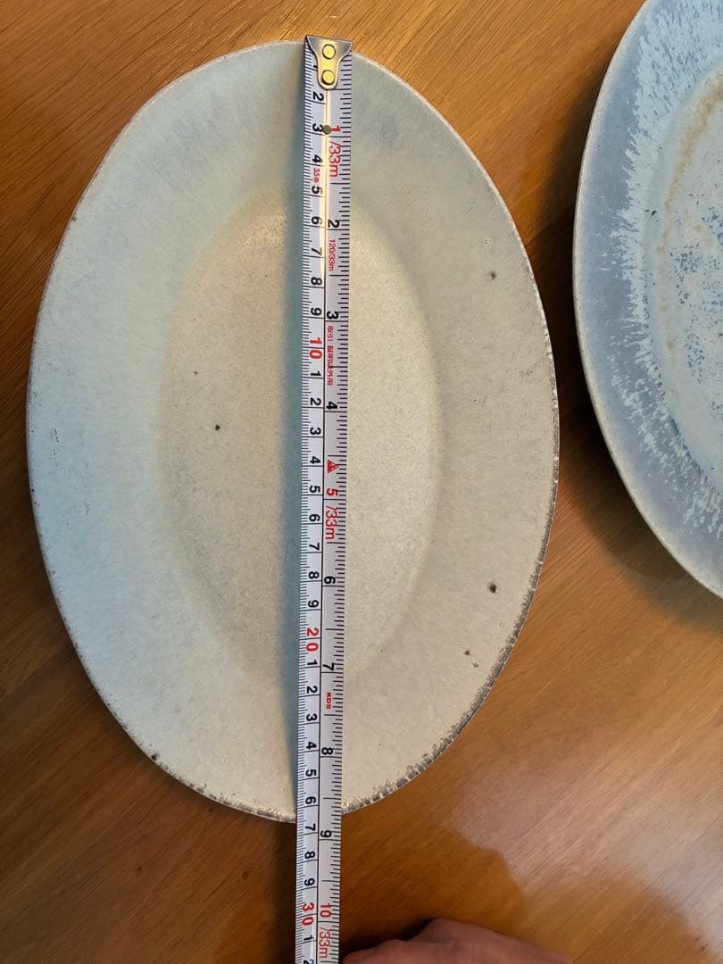 清岡幸道　オーバル皿　２枚セット