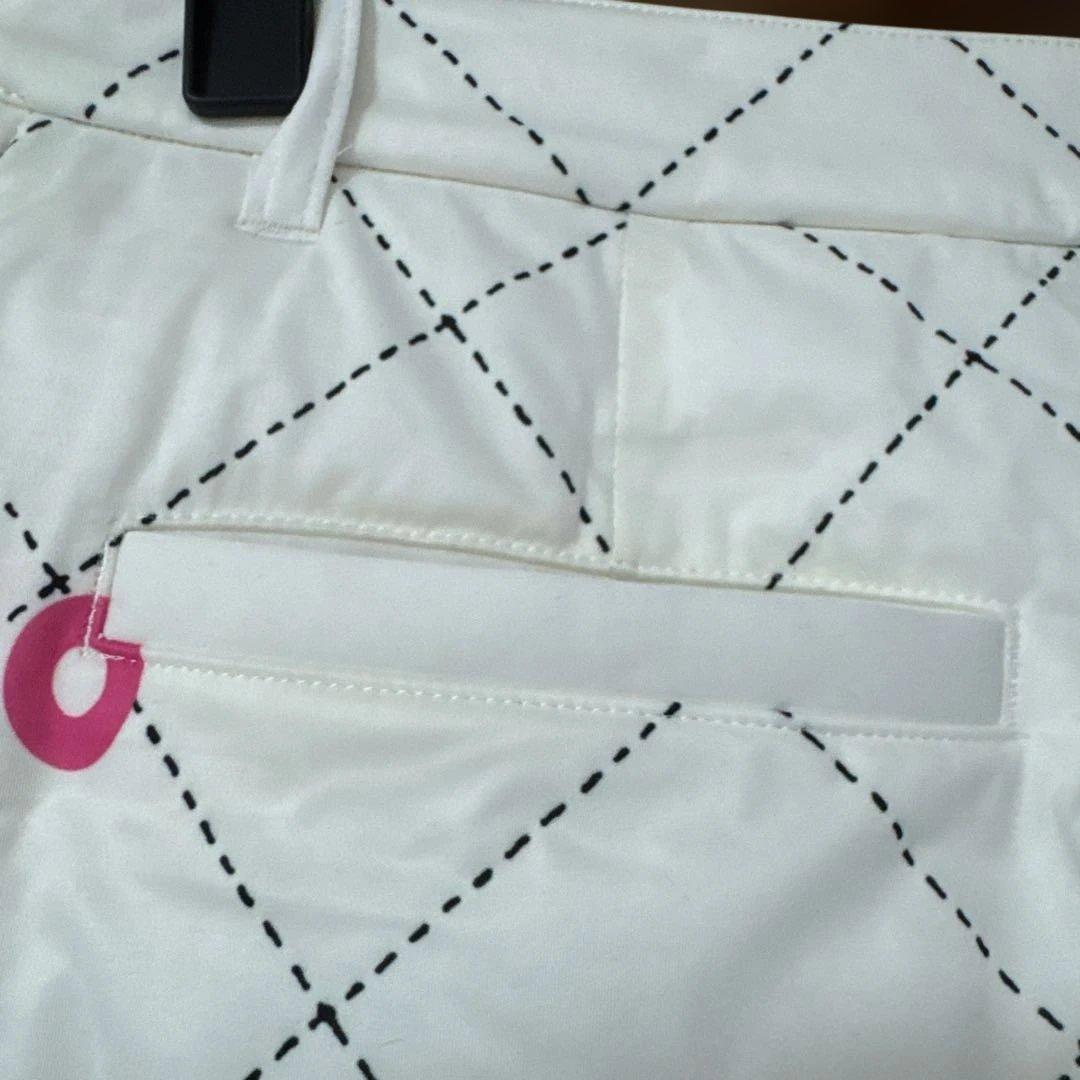 ARCHIVIO ロゴプリントスカート ホワイト