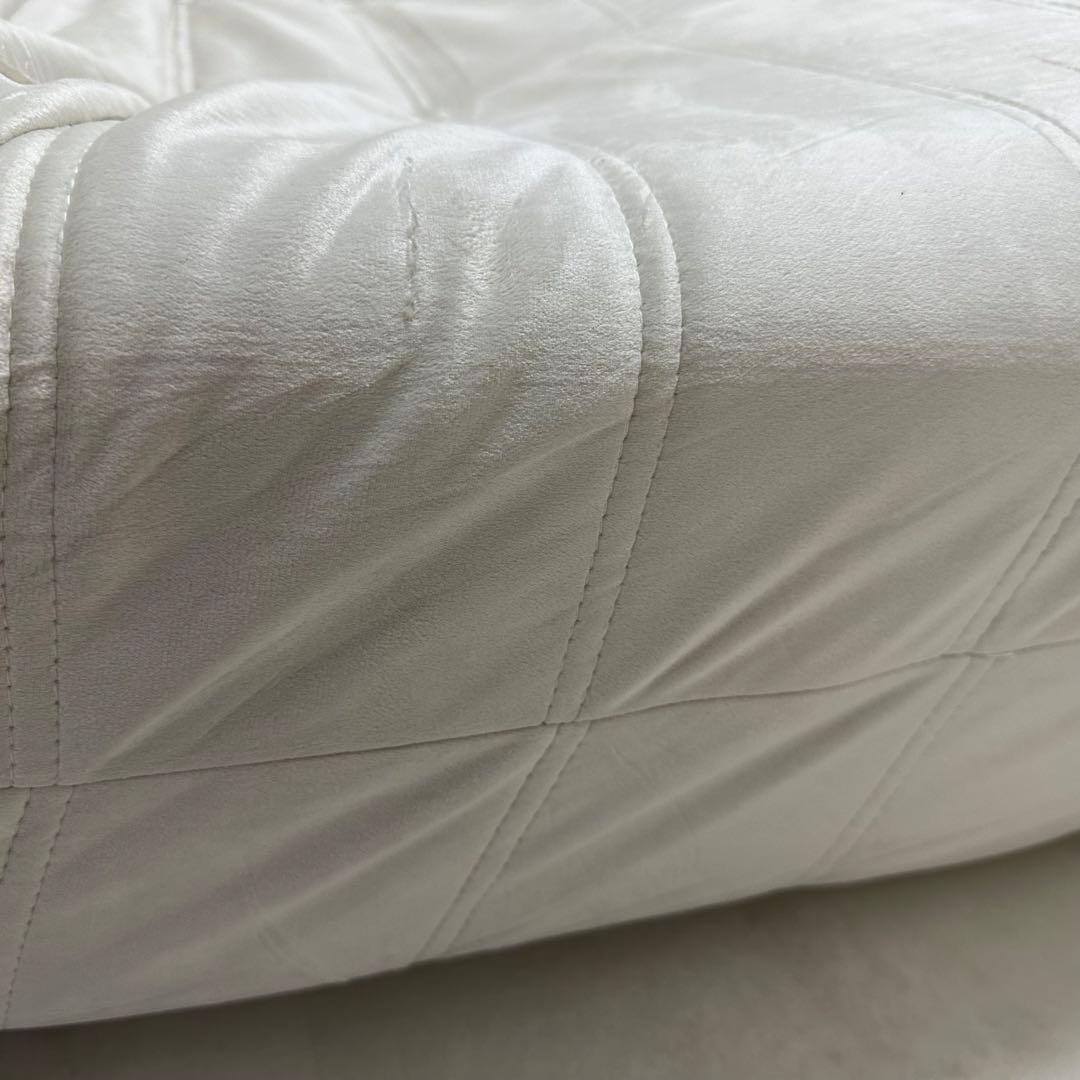 リーンロゼ トーゴ 風 リプロダクト ２人がけ ソファ リクライニング ホワイト