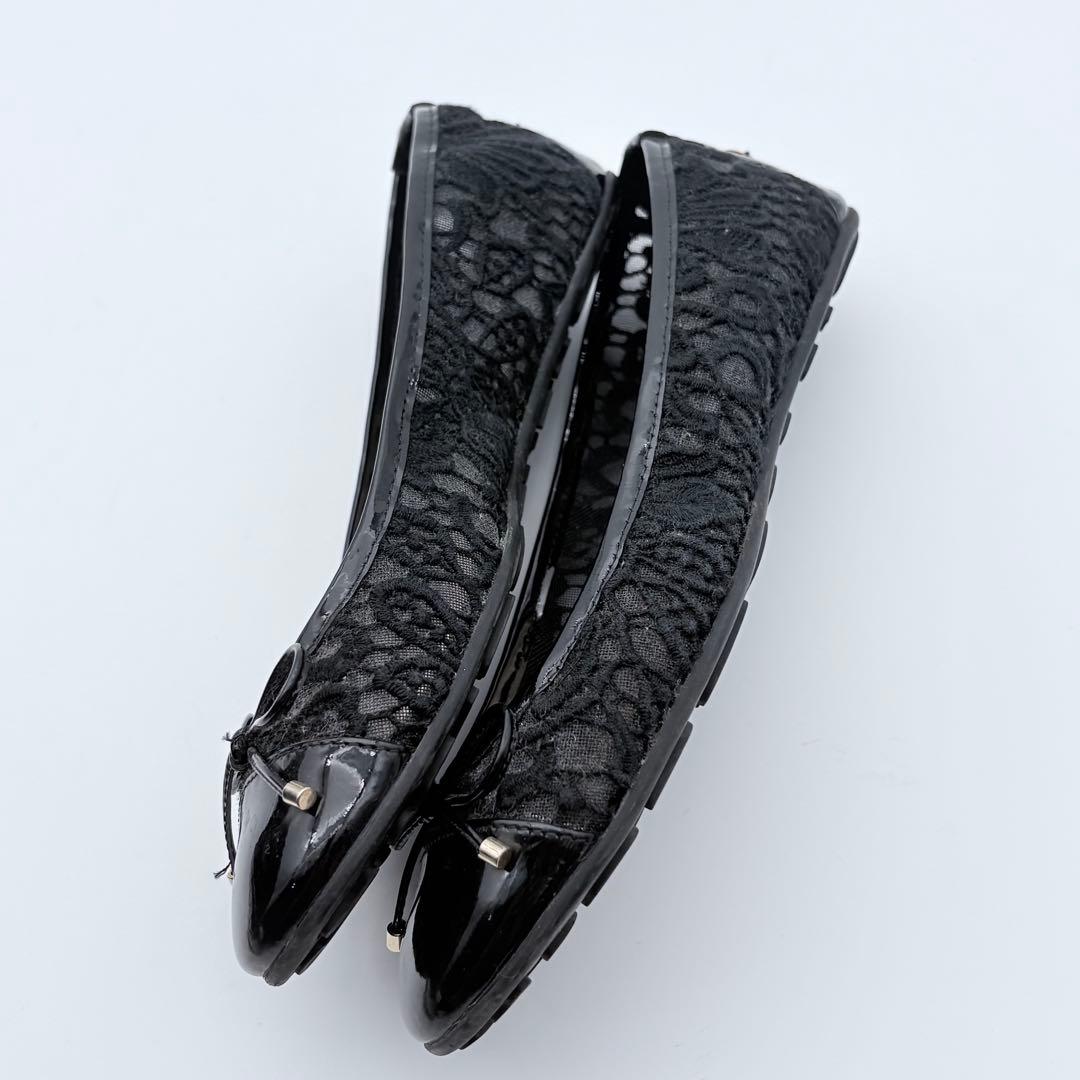 Jimmy Choo レース　フラットシューズ　パンプス　134WALTZ