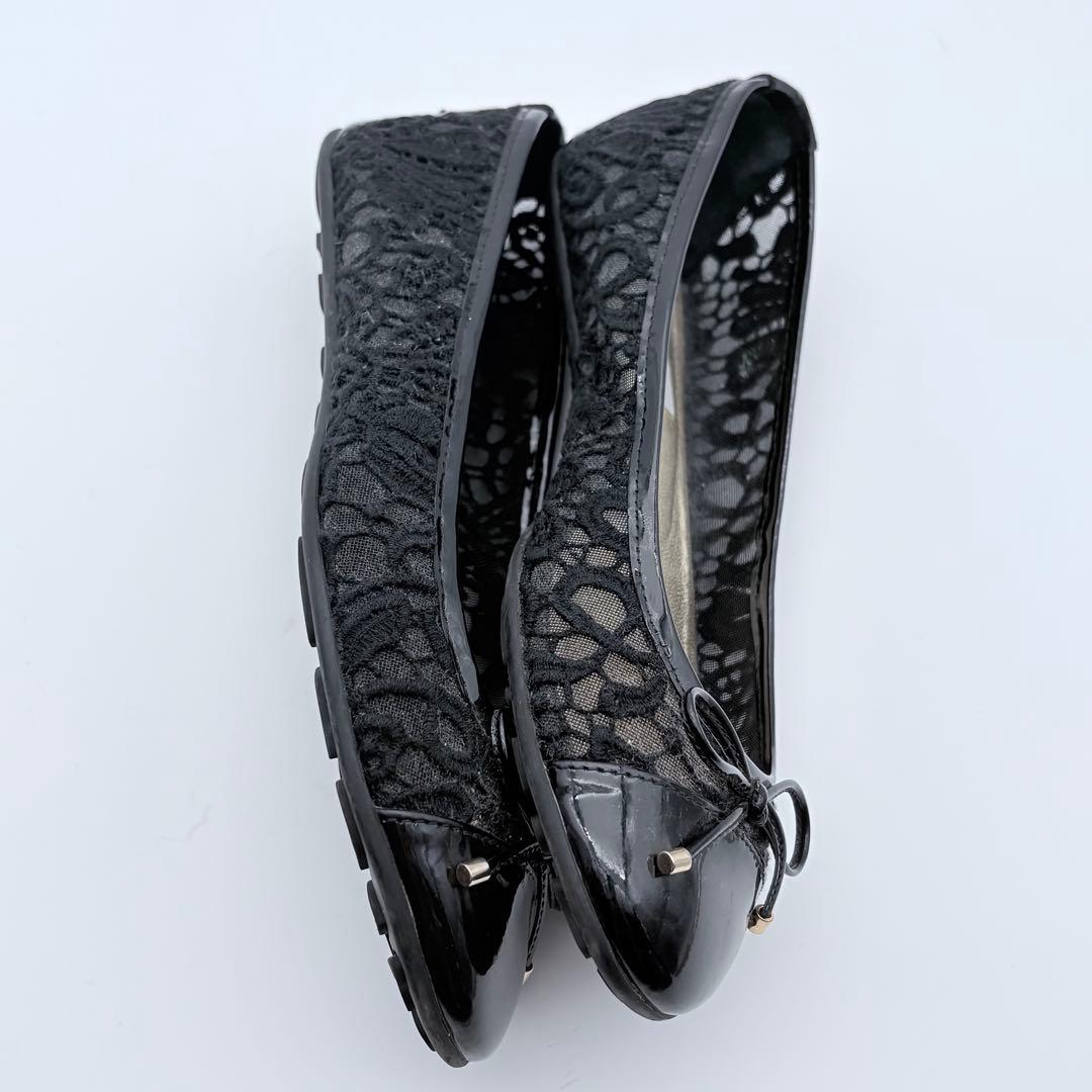 Jimmy Choo レース　フラットシューズ　パンプス　134WALTZ