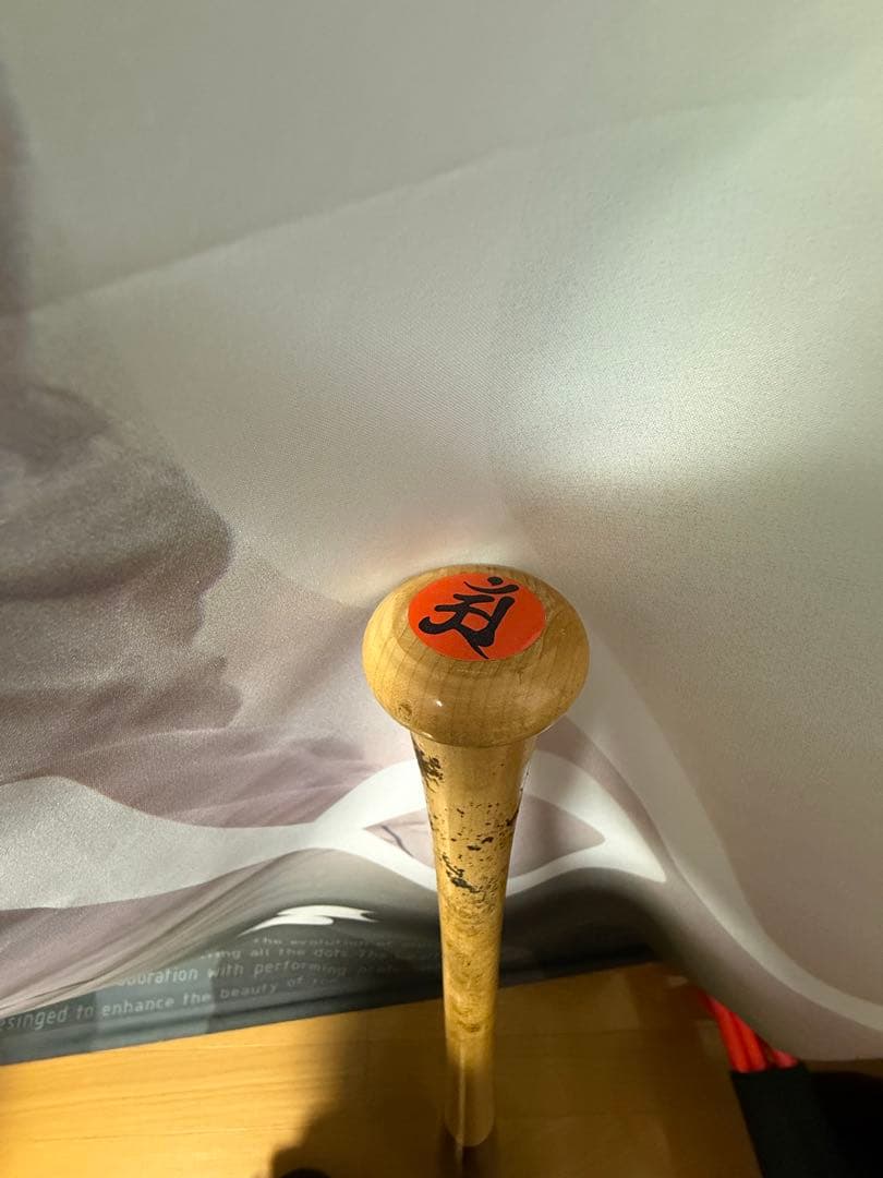 【社会人野球支給品】オールドヒッコリー　木製バット　黒/ナチュラル