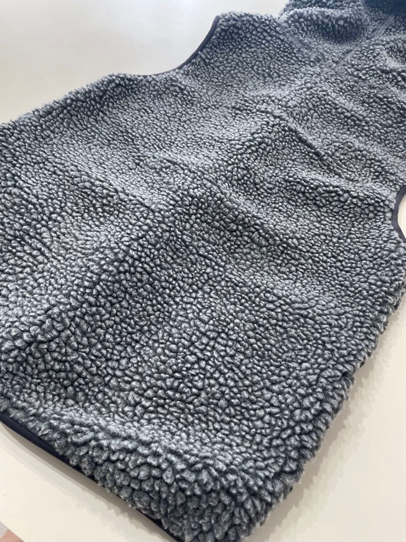 Gymplexx フリースフードベスト M グレー　16 ボア