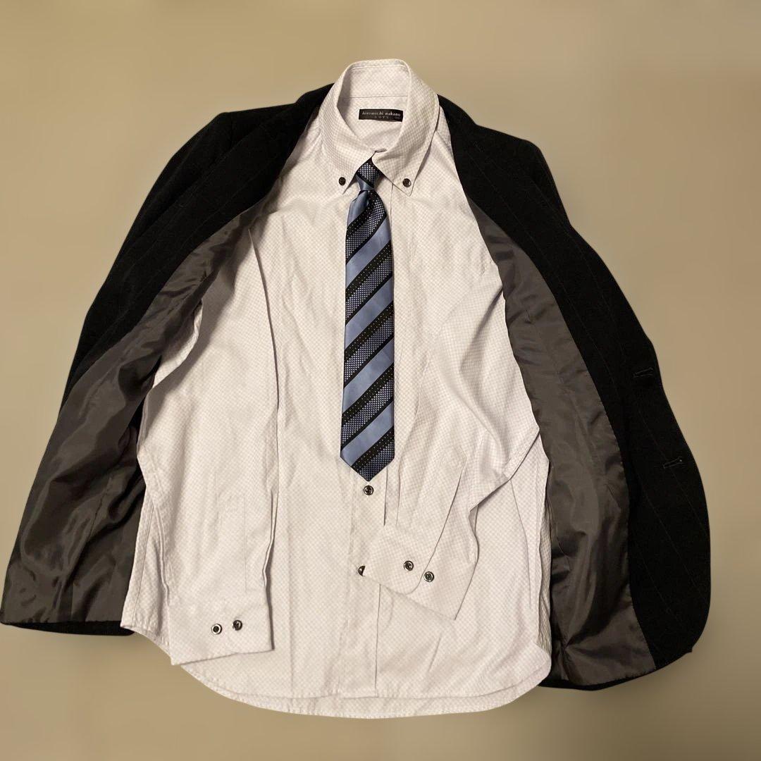 【美品】ヒロミチナカノ　フォーマルスーツ 160 男の子 6点組 卒業式 キッズ