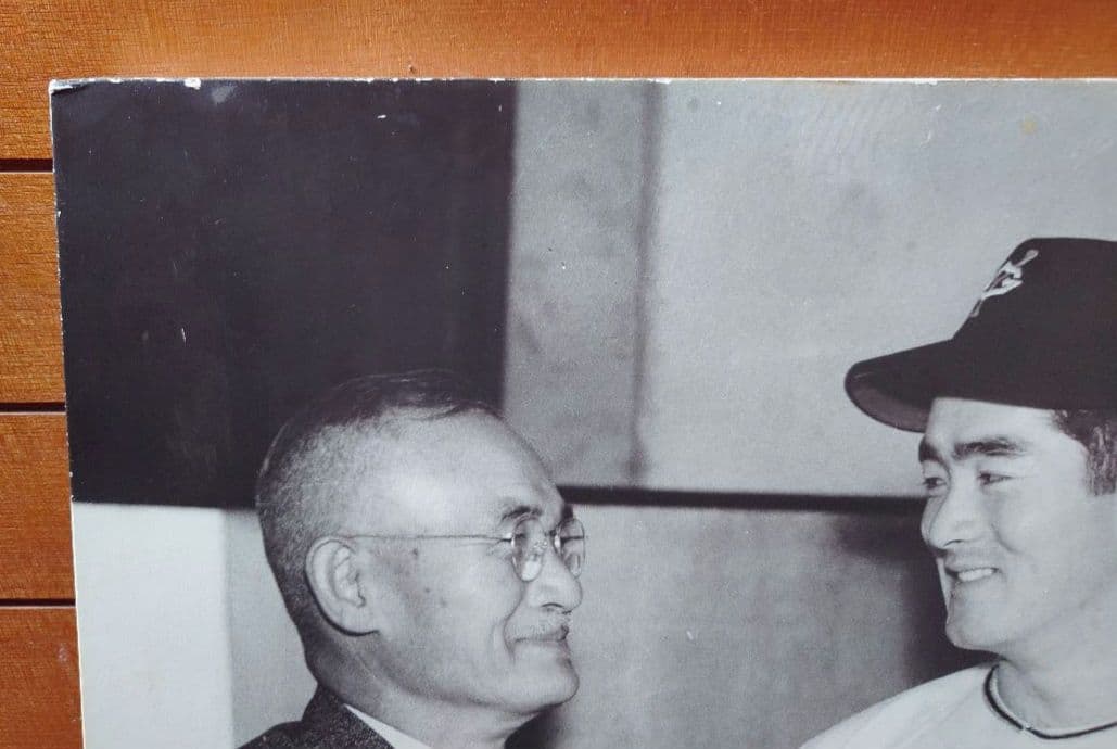 長嶋茂雄　ミスタージャイアンツ　巨人　入団　パネル　入団会見　長嶋茂雄お別れの会