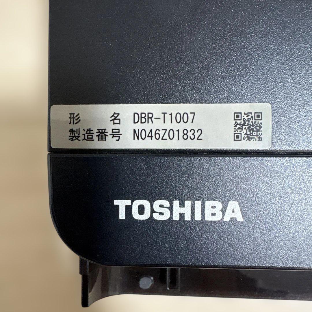TOSHIBA/DBR-T1007/Blu-rayレコーダー/2016年製