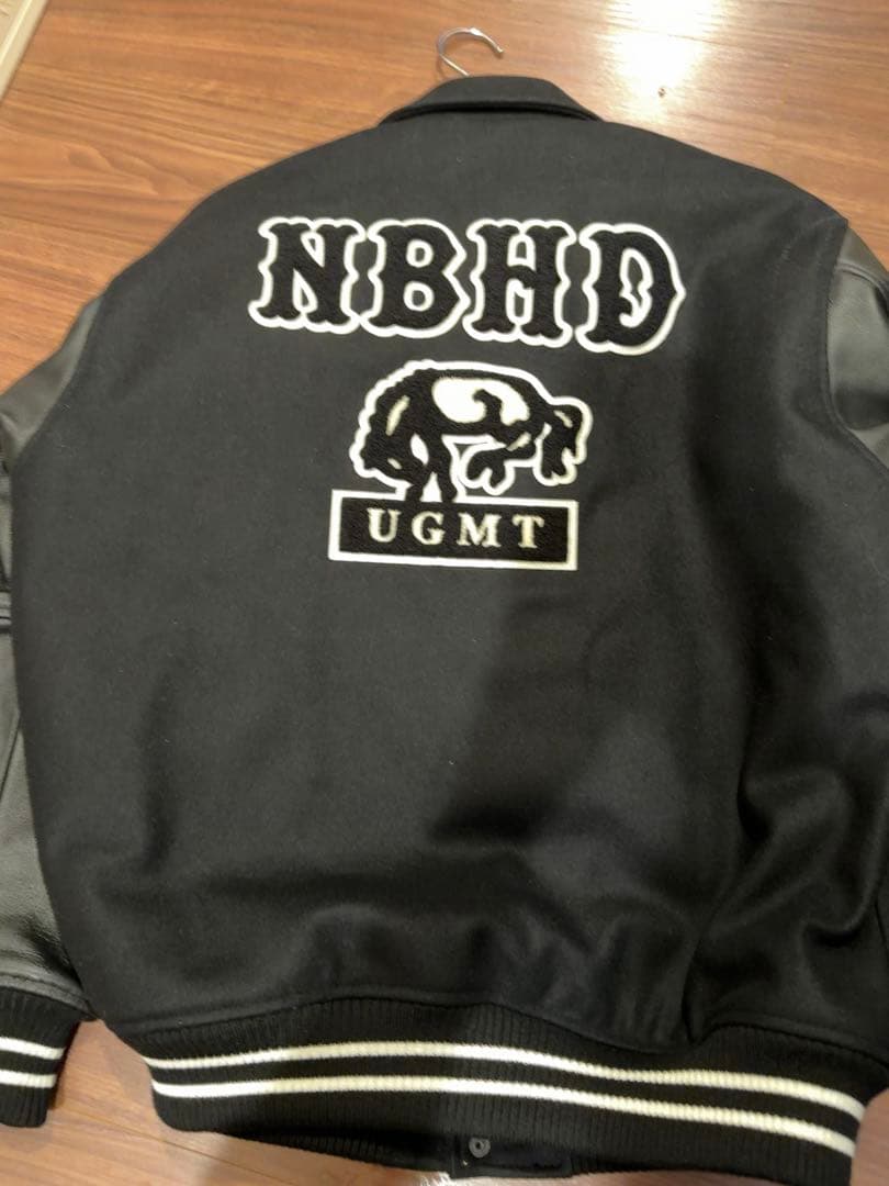 即発送 neighborhood 2026 スタジャン レザー L 新品 限定