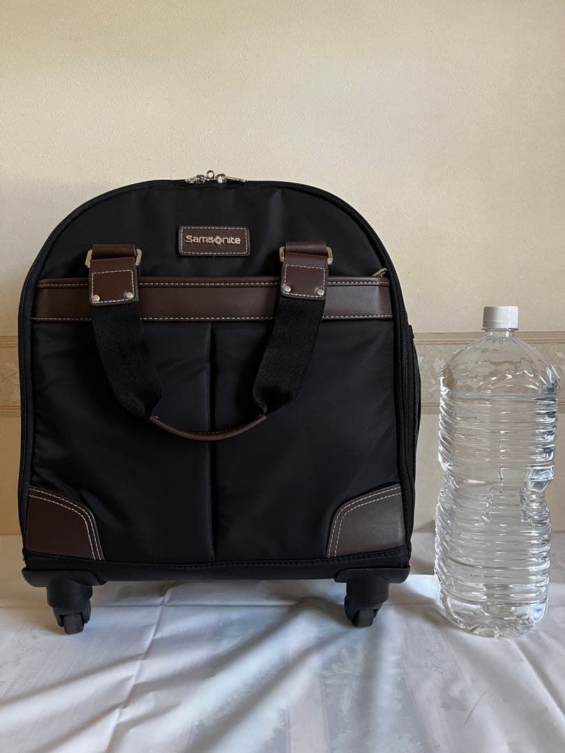 美品 サムソナイト 小型キャリーバッグ キャリーケース ブラック 小旅行