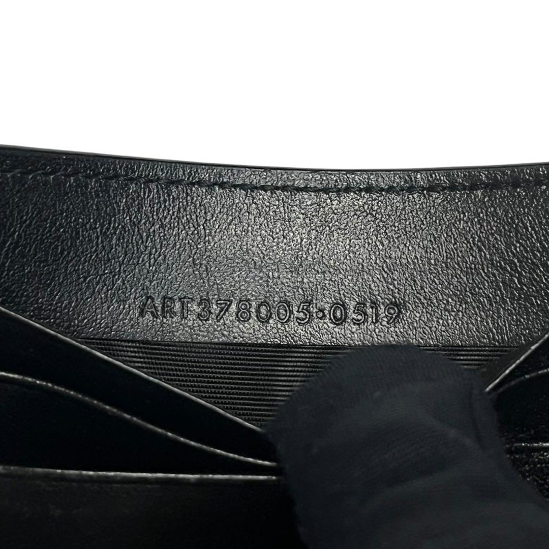 希少✨サンローラン マネークリップ 札入れ 星条旗 スター レザー ブラック