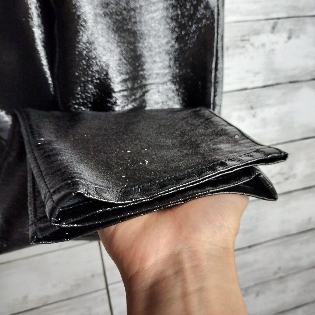 コレクション品 Saint Laurentサンローラン エナメル スキニーパンツ