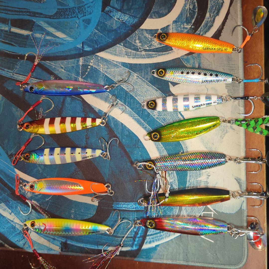 ジグパラ・マキマキ・クネクネ・サワラスピン2 60g