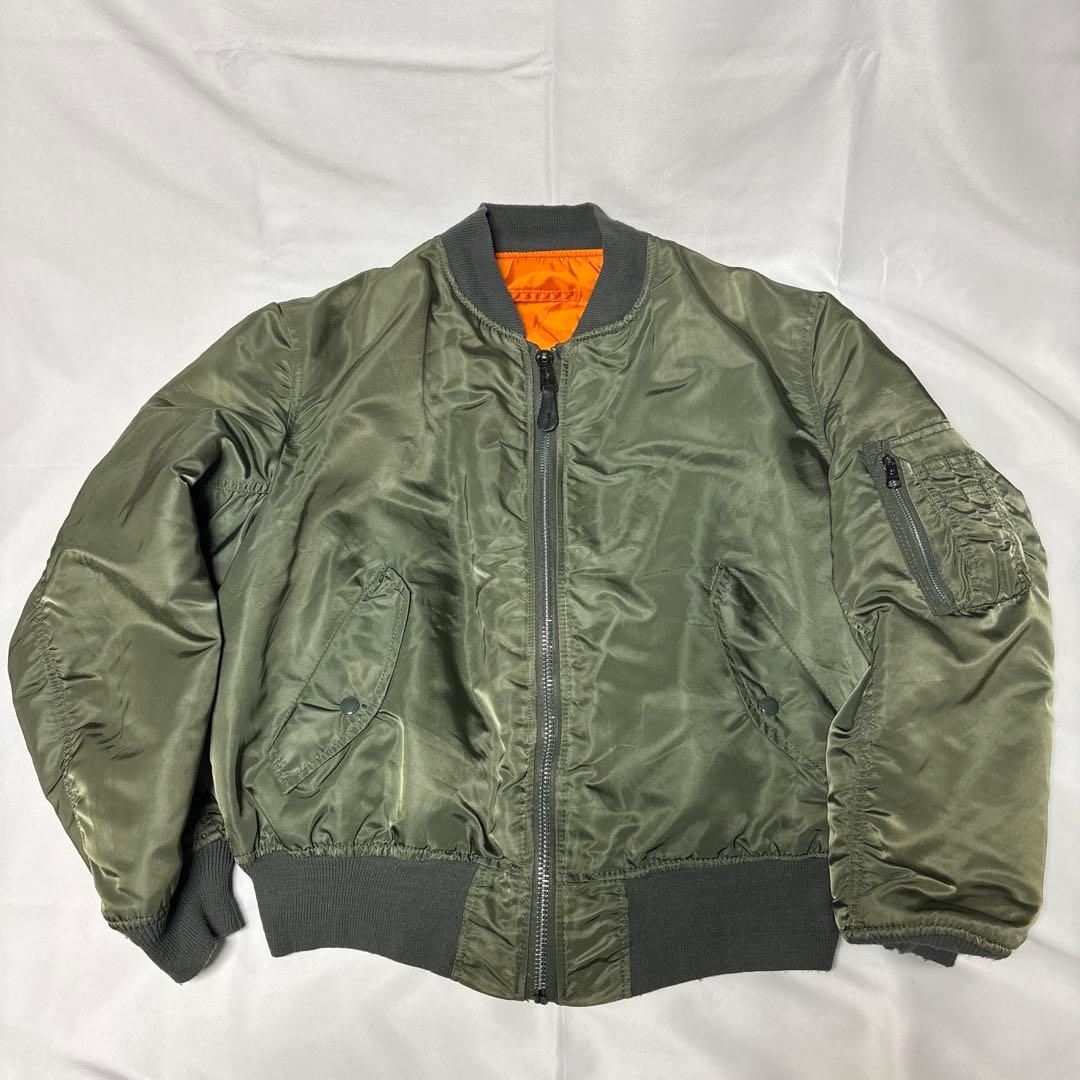 ALPHA MA-1 90’sフライトジャケット L OD used