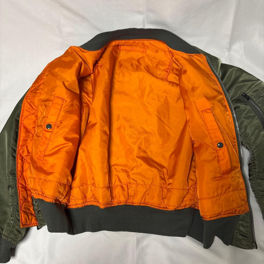 ALPHA MA-1 90’sフライトジャケット L OD used