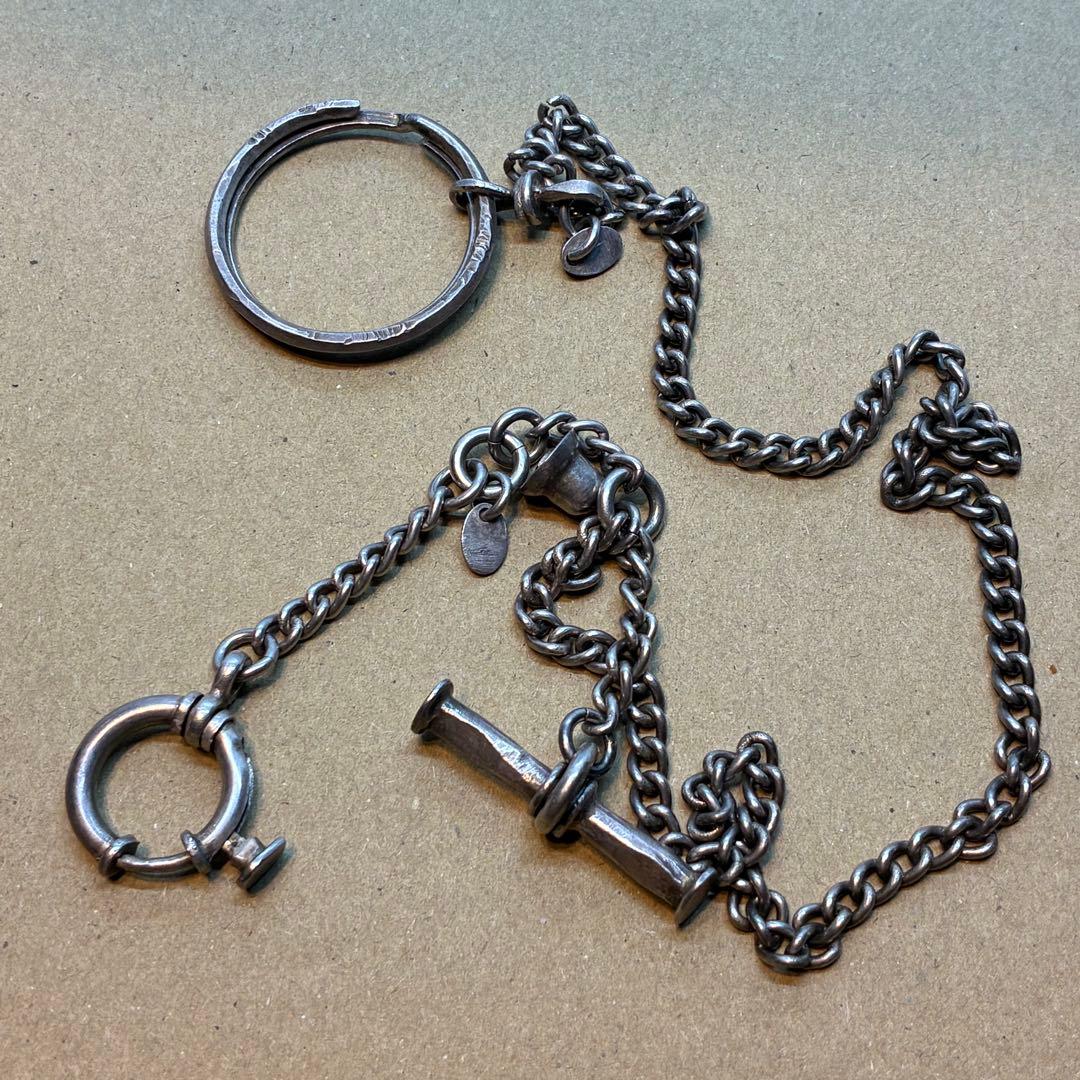 タカヒロミヤシタザソロイスト ウォレットチェーン シルバー　925