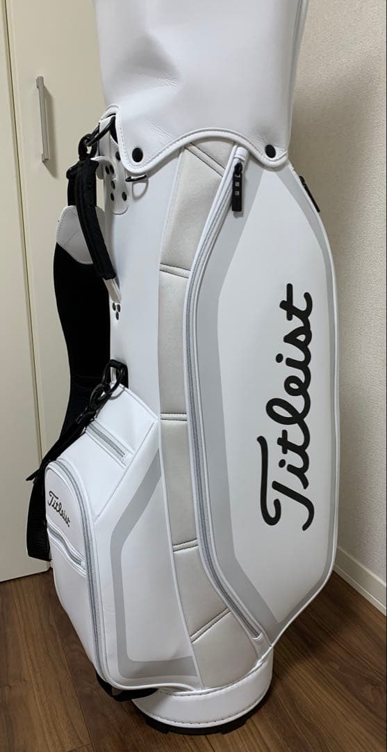 【新品未使用】Titleist ホワイト キャディバッグ