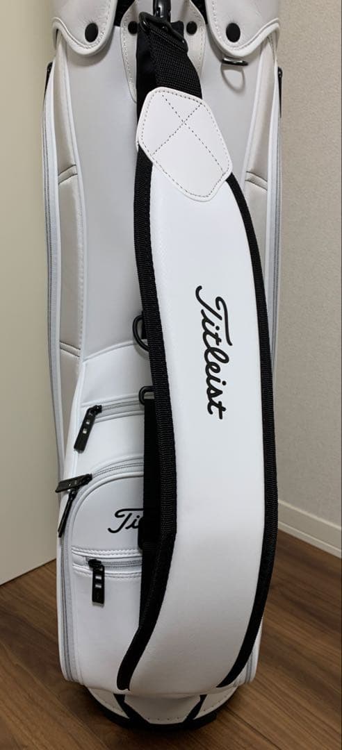 【新品未使用】Titleist ホワイト キャディバッグ