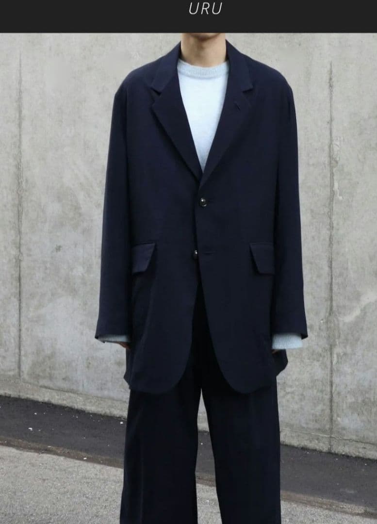 URU ウル　ウールレーヨンシルク　セットアップ URU TOKYO