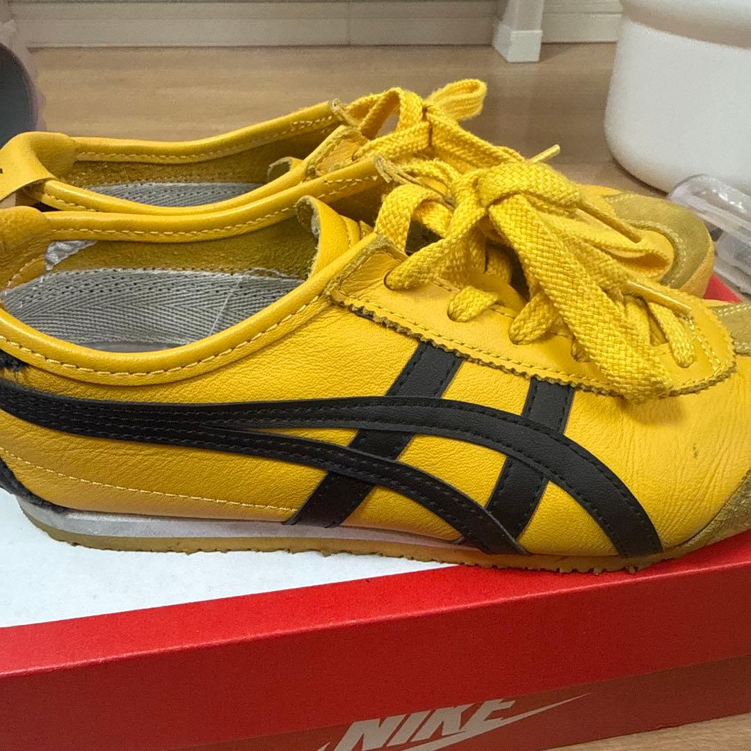 Onitsuka Tiger イエロースニーカー