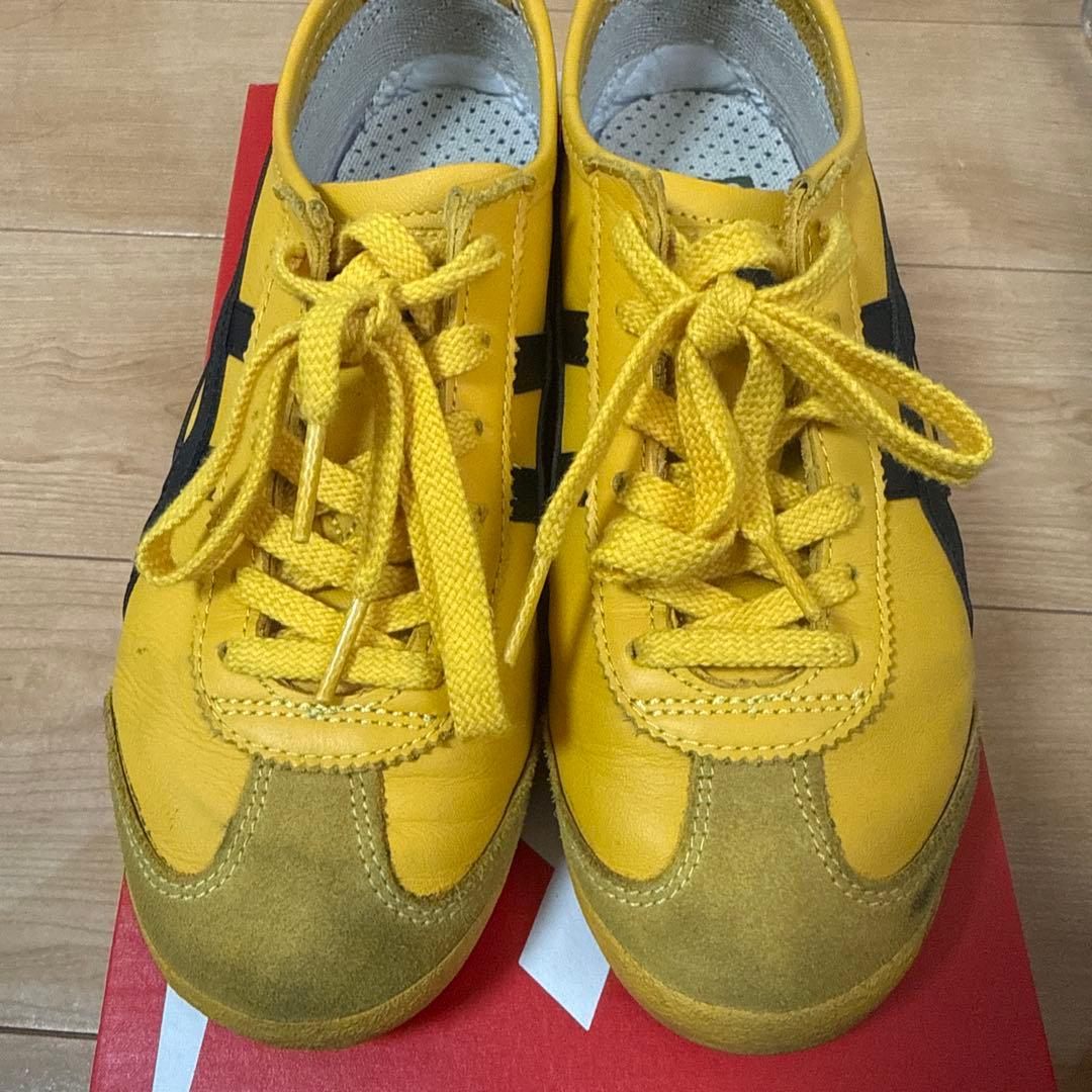 Onitsuka Tiger イエロースニーカー