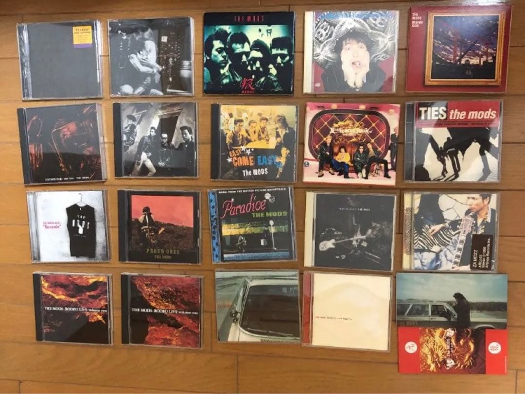 THE MODS CD パンフレット