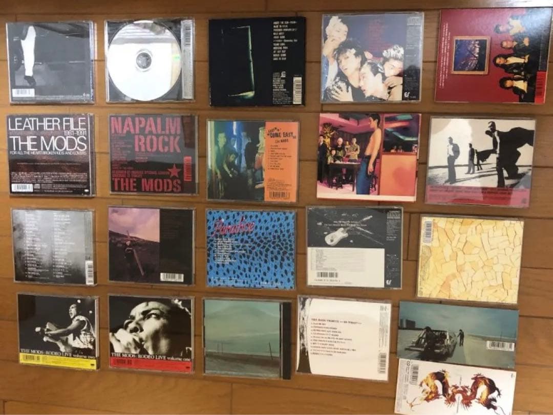 THE MODS CD パンフレット