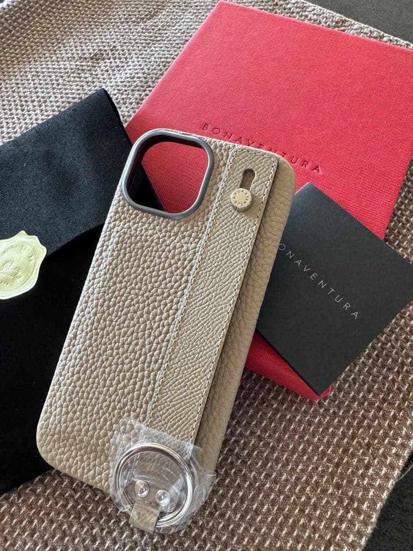 BONAVENTURA ベージュ iPhone15ケース