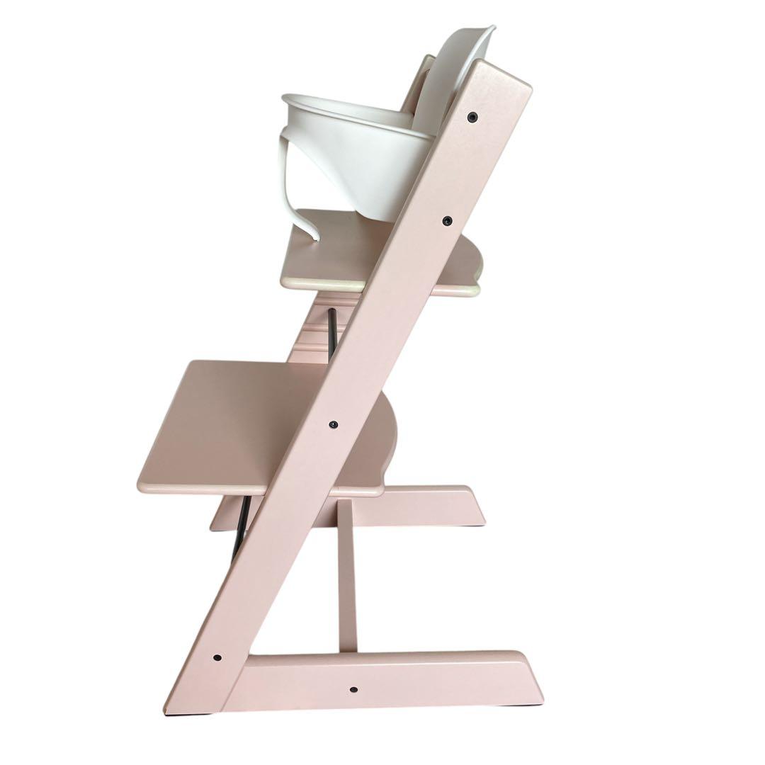 ストッケ トリップトラップ セレーヌピンク シリアルNo.7 人気カラー 極美品