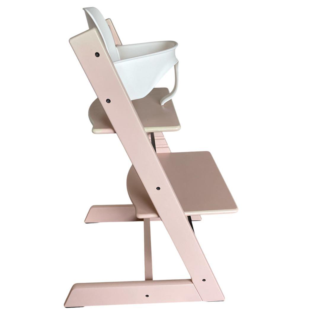 ストッケ トリップトラップ セレーヌピンク シリアルNo.7 人気カラー 極美品