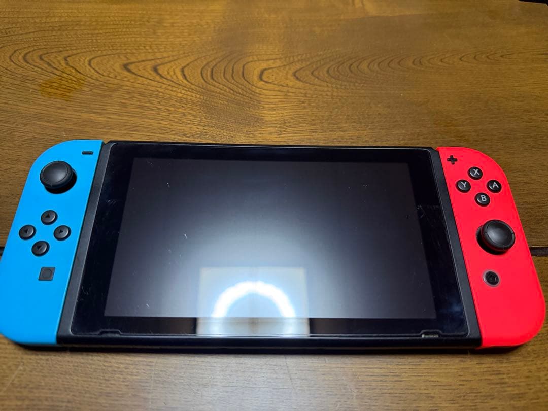 NintendoSwitch 本体 ネオンブルー/ネオンレッド　ジョイコン動作悪