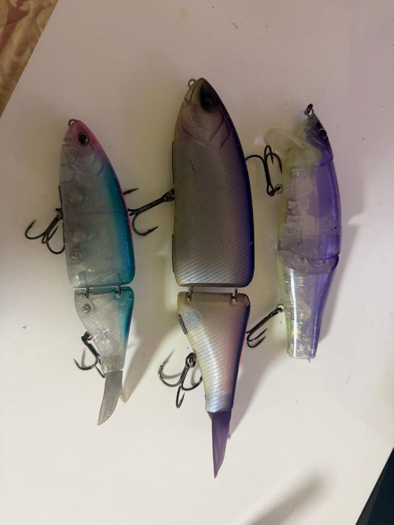 drtビッグベイト ルアー 3個セット タイニー　K9 ライザー