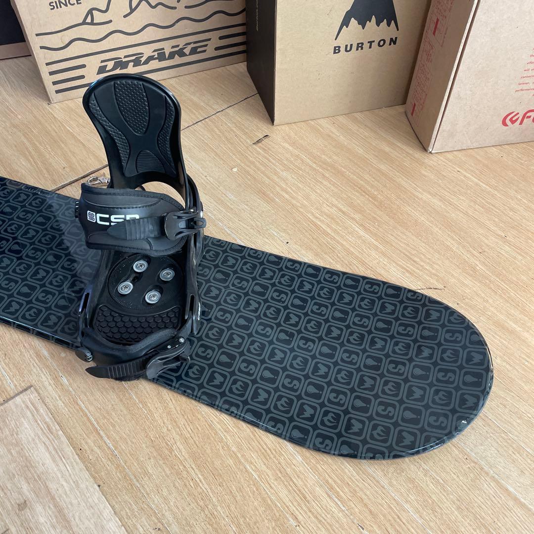 NAKID　キッズスノーボードセット　128cm　ネイキッドバイン付3点セット