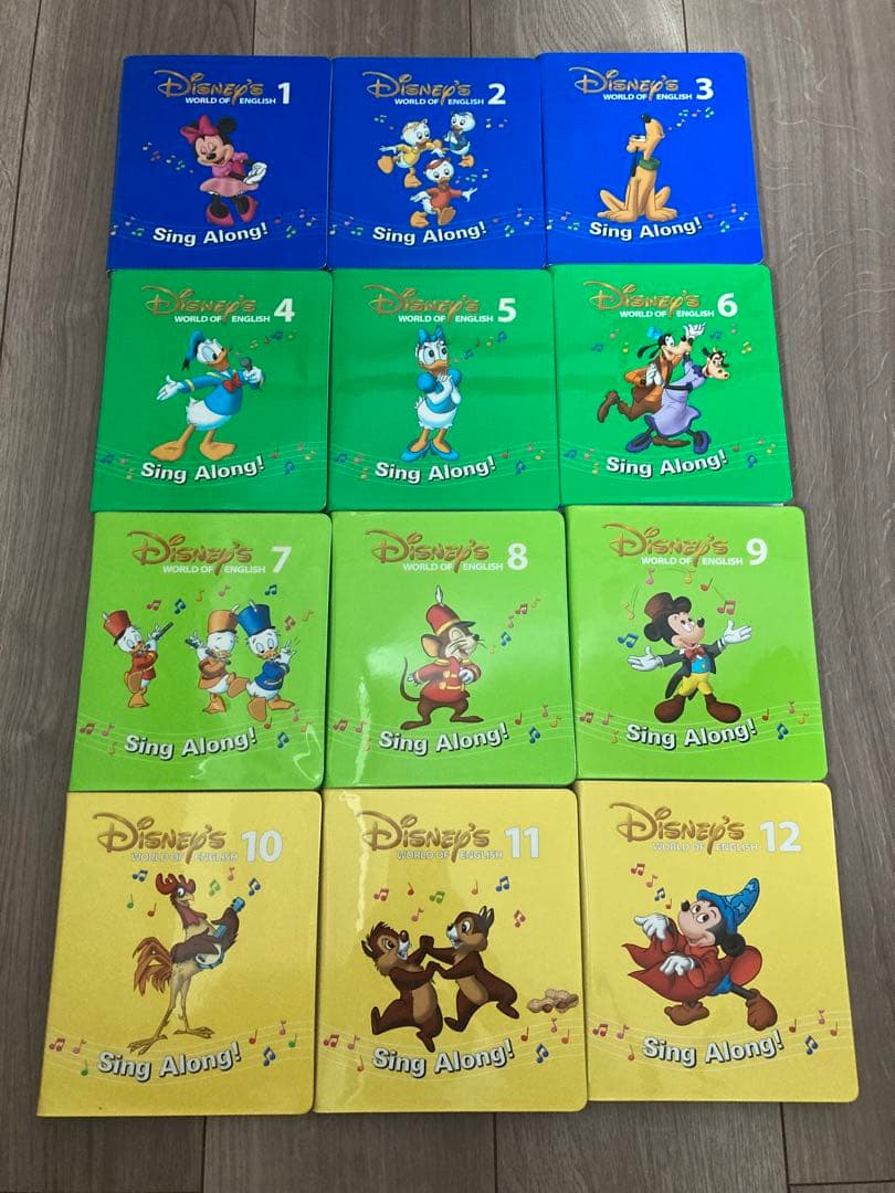 ディズニー英語システム　メインプログラムシングアロングまとめ売り