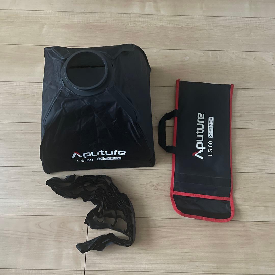 Aputure LS 60x バイカラーLEDライト+ 専用ソフトボックス