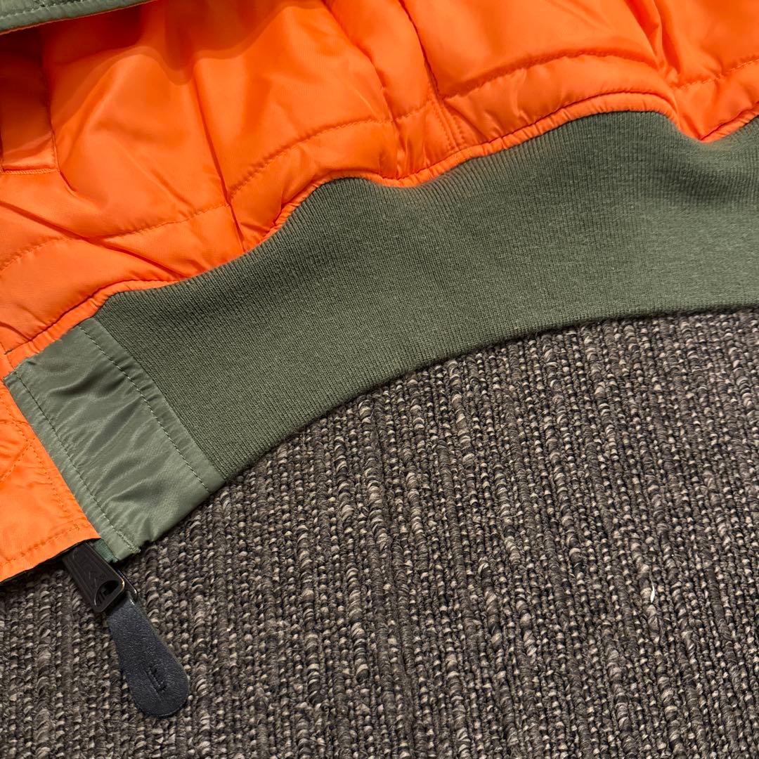 ALPHA アルファ　オリーブグリーン MA-1 ジャケット