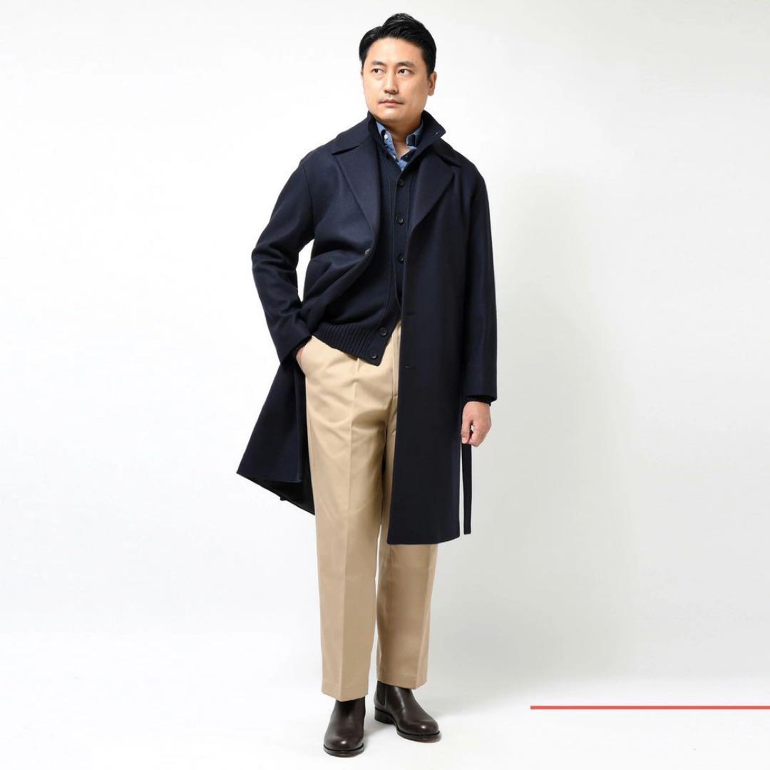 【美品】Hevo（イーヴォ） OSTUNI（オストゥーニ） ネイビー　サイズ50