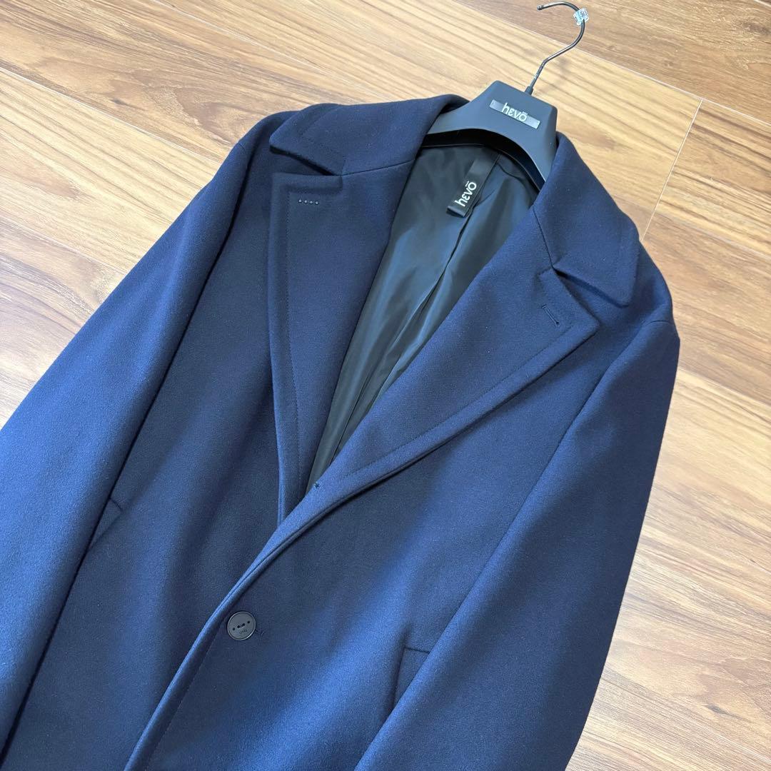 【美品】Hevo（イーヴォ） OSTUNI（オストゥーニ） ネイビー　サイズ50