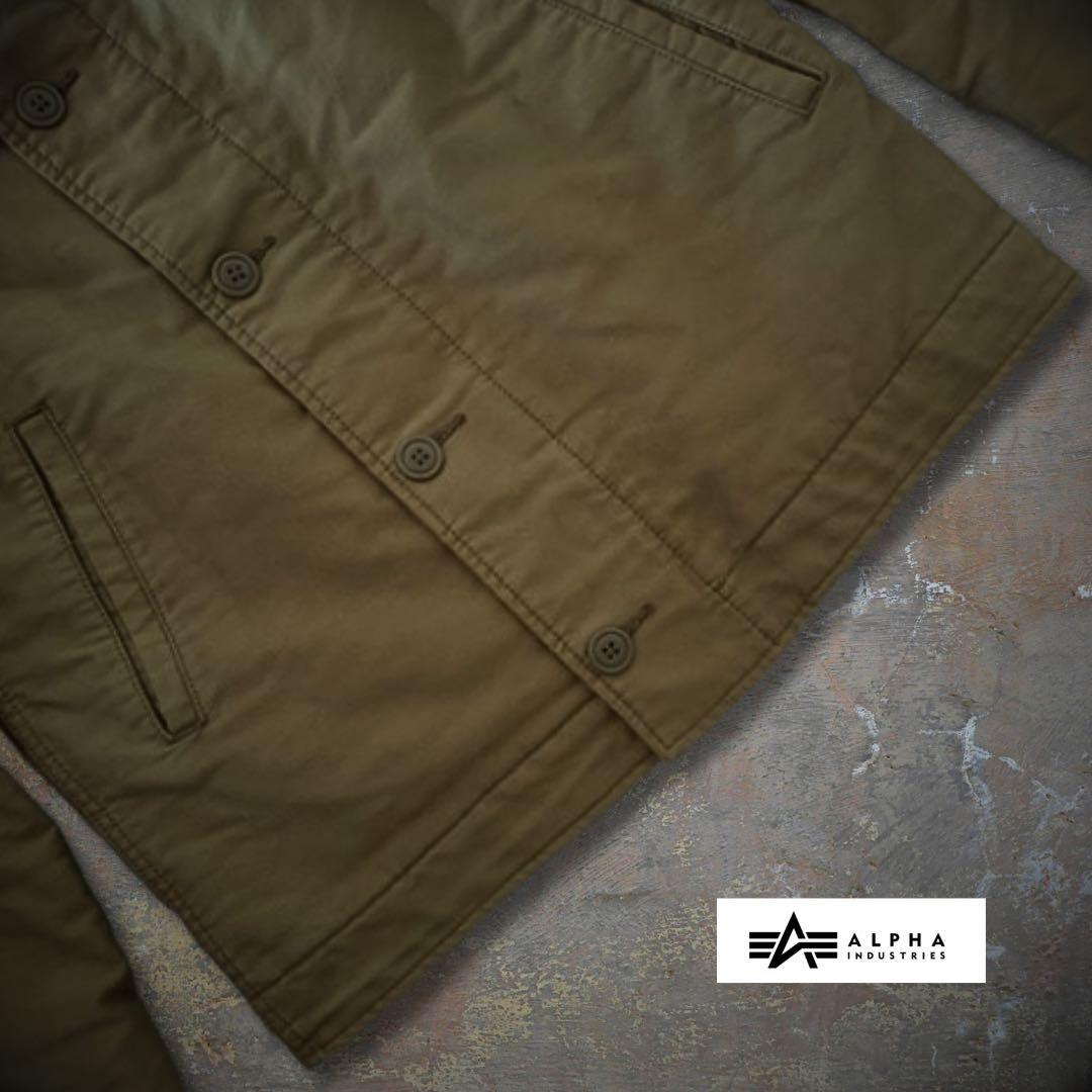 『人気品薄◎』ALPHA INDUSTRIES(アルファ)N-1デッキジャケット