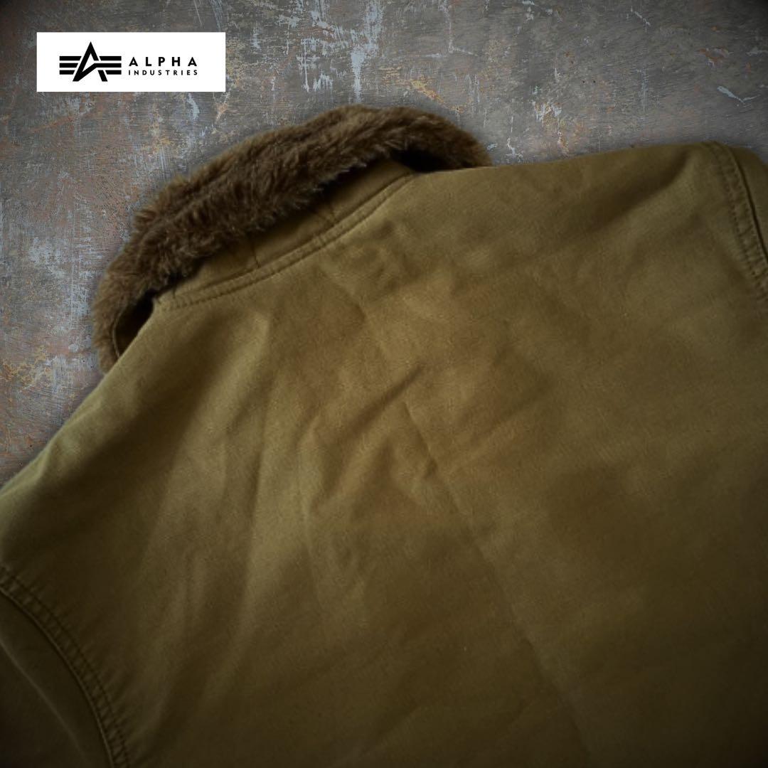 『人気品薄◎』ALPHA INDUSTRIES(アルファ)N-1デッキジャケット