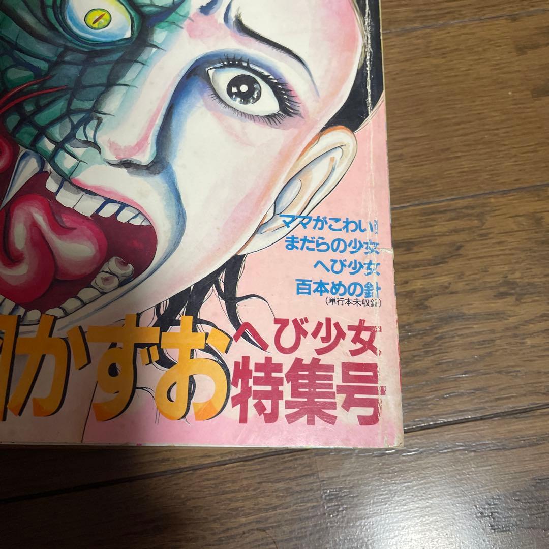 週刊少女フレンド増刊 1987年4月号 楳図かずおへび少女特集号 ホラー漫画雑誌