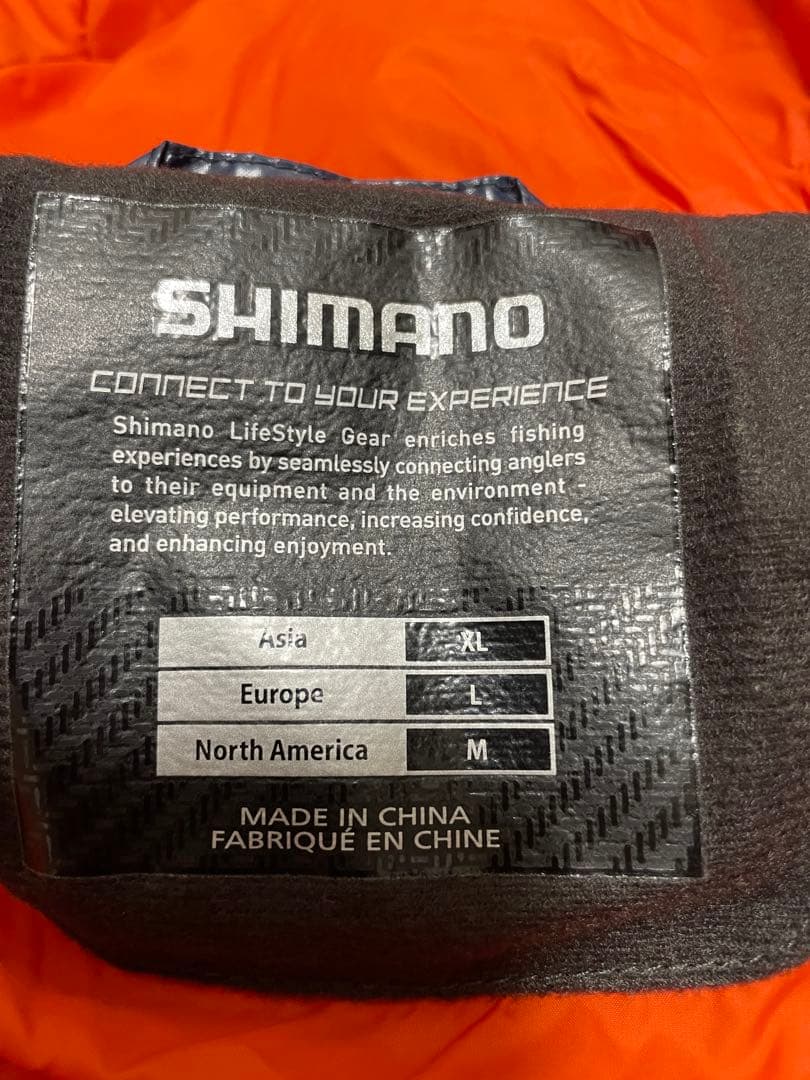 日*1様 シマノ インシュレーションジャケット　防寒　ヘラブナ釣り