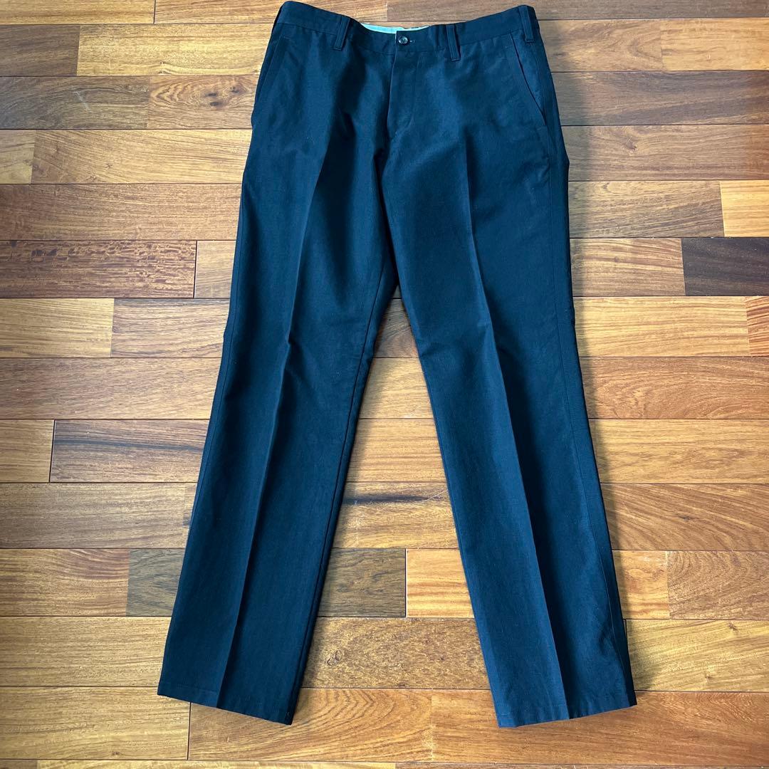 コムデギャルソン　オム　黒のサマーウールセットアップ　M