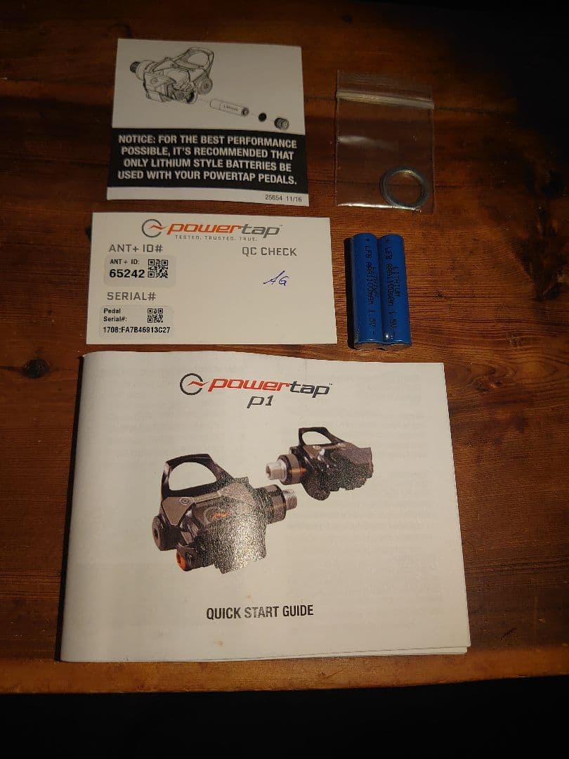 powerTap P1 ペダルパワーメーター両足計測