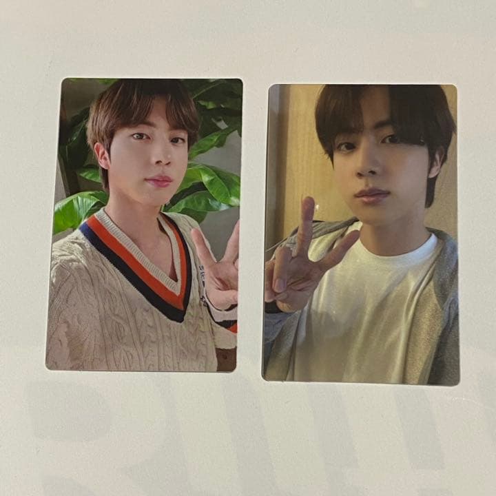 BTS BE ラッキードロー　トレカ ソクジン　JIN 2枚セット