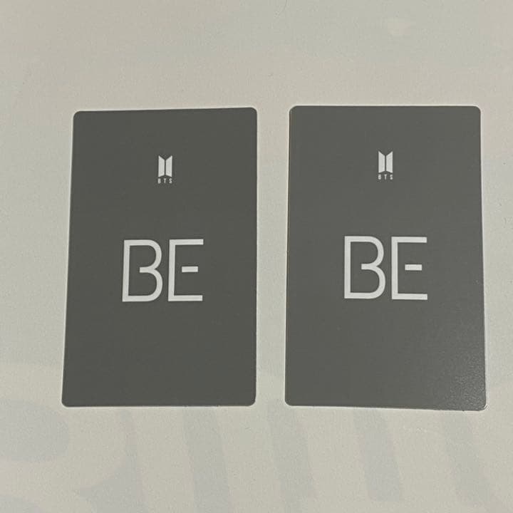 BTS BE ラッキードロー　トレカ ソクジン　JIN 2枚セット