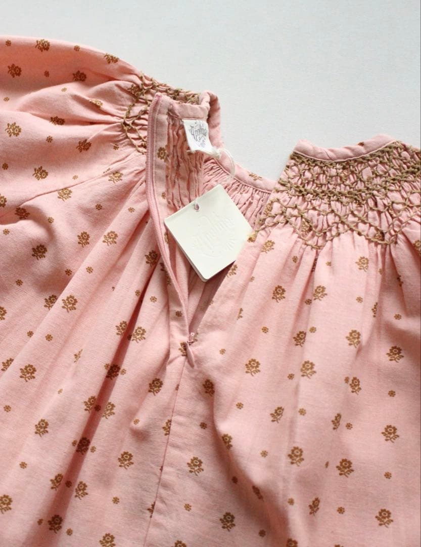 ワンピース apolina 3-5y MEADOW CALICO RIBBON