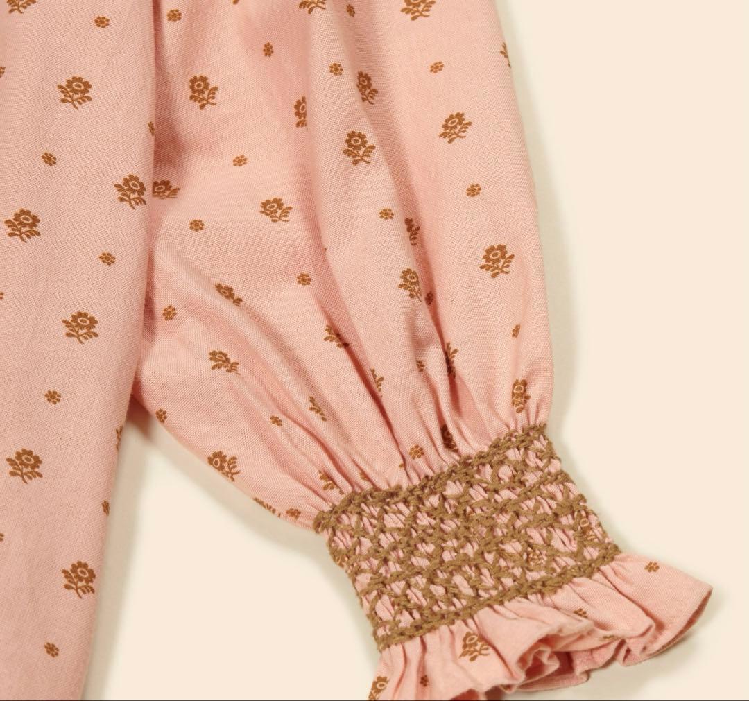 ワンピース apolina 3-5y MEADOW CALICO RIBBON